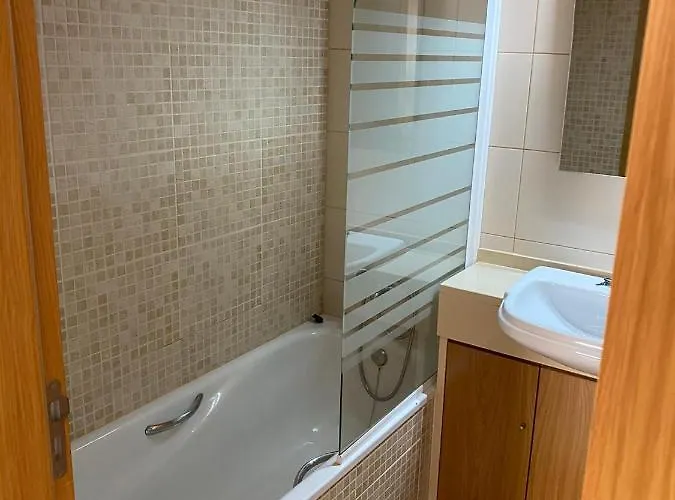 Luna - Airco - Sea View - First Line - Own Parking 아파트 *